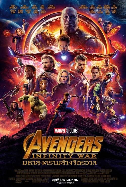 ดูหนังออนไลน์ Avengers Infinity War (2018) อเวนเจอร์ส: มหาสงครามล้างจักรวาล