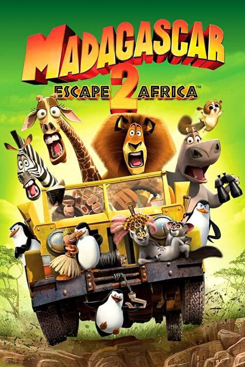 ดูหนังออนไลน์ Madagascar Escape 2 Africa (2008) มาดากัสการ์ 2 : ป่วนป่าแอฟริกา