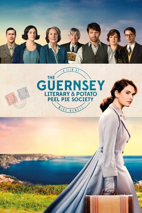 ดูหนังออนไลน์ฟรี The Guernsey Literary and Potato Peel Pie Society (2018) จดหมายรักจากเกิร์นซีย์